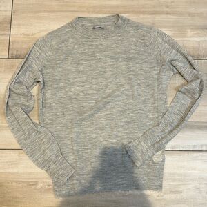 Vince grey cashmere sweater - tissue thin
